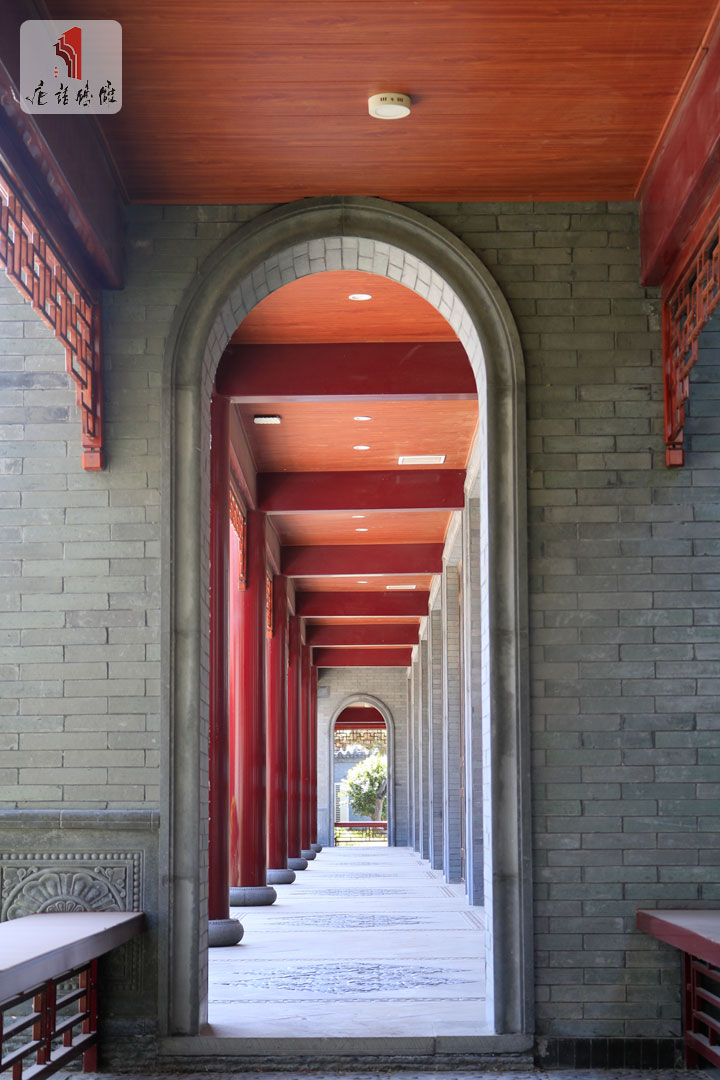 唐語磚雕走廊